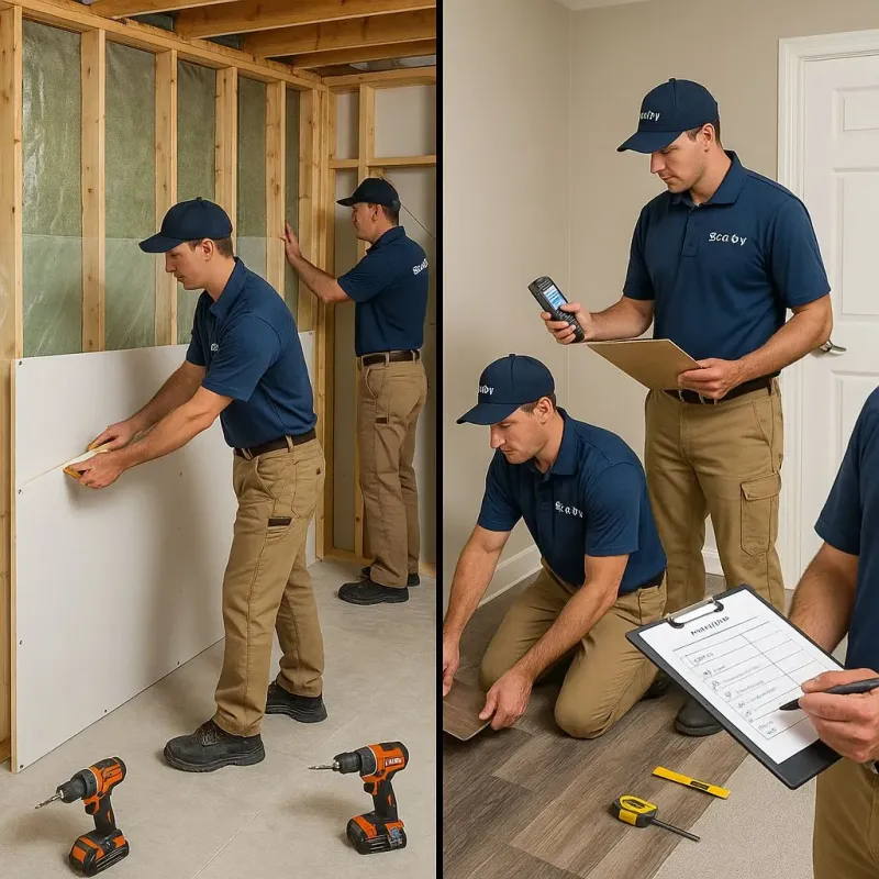 Repairs and Reconstruction process in Strawberry, CA